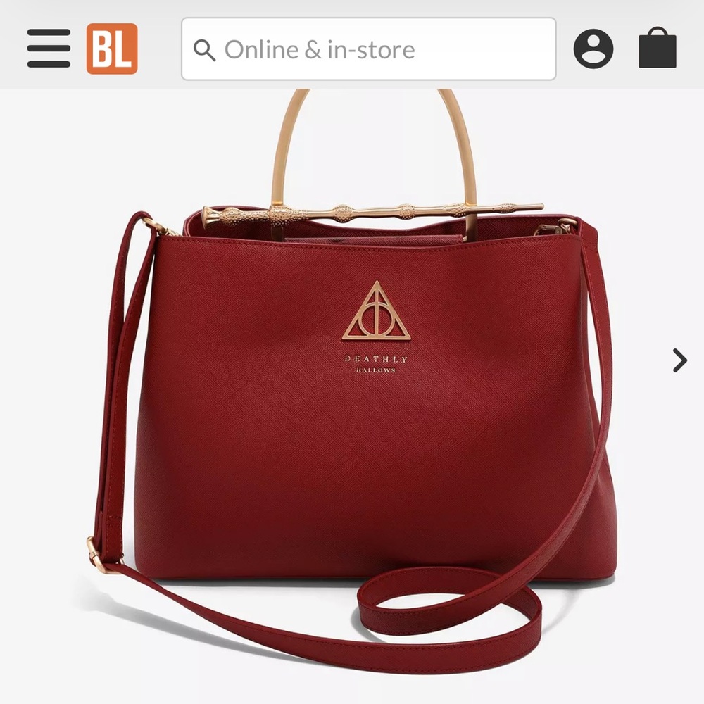 Loungefly Elder Wand Gryffindor handbag